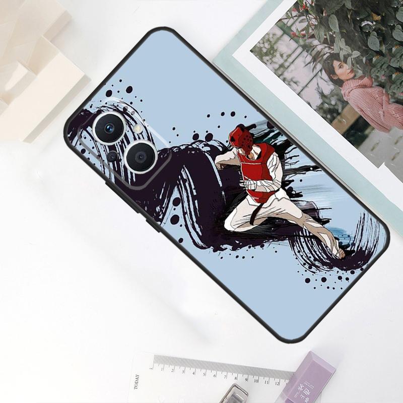 Kungfu Taekwondo Case For OPPO Reno 10 Pro 11 F 8T 4Z 5Z 4 5 6 7 8 Lite OPPO Find X5 X6 Pro X2 X3 Lite Cover