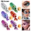 6pcs Body Glitter Gel Set Chunky Mermaid Scale Glitter Holographic Shimmer Face Hair Lip Eye Sequins Festival Rave Party Makeup for Women