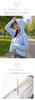 [Seabreeze] Women's Arm Cover, Hooded, Cardigan Type, Cooling Touch, UV Protection, Slit, Black, 1 piece
