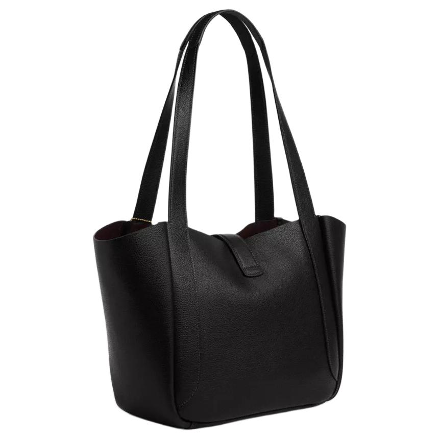 Coach Borsa a Tote Reversibile in Pelle Hadley 28 con Chiusura a Lucchetto con Logo da Donna Nero CAL17-IMBLK
