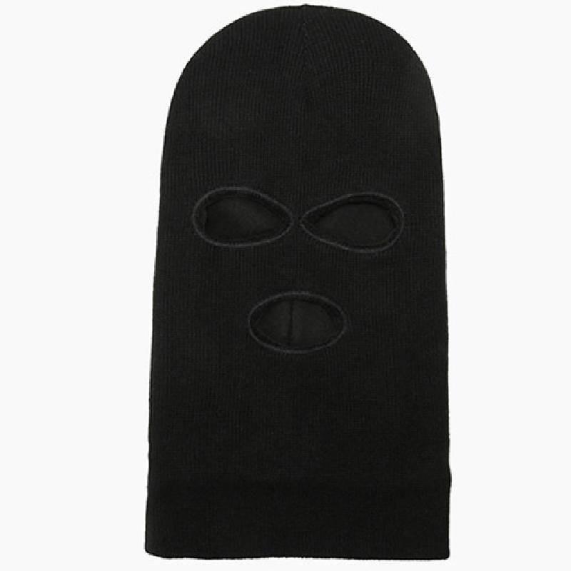 Cap Three Eyed Knitted Hat Winter Warmth All Inclusive Caps Gift Breathable