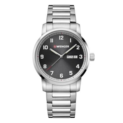 WENGER Attitude Watch 01.1541.119 - Grey Dial, Swiss Made, 100m Waterproof