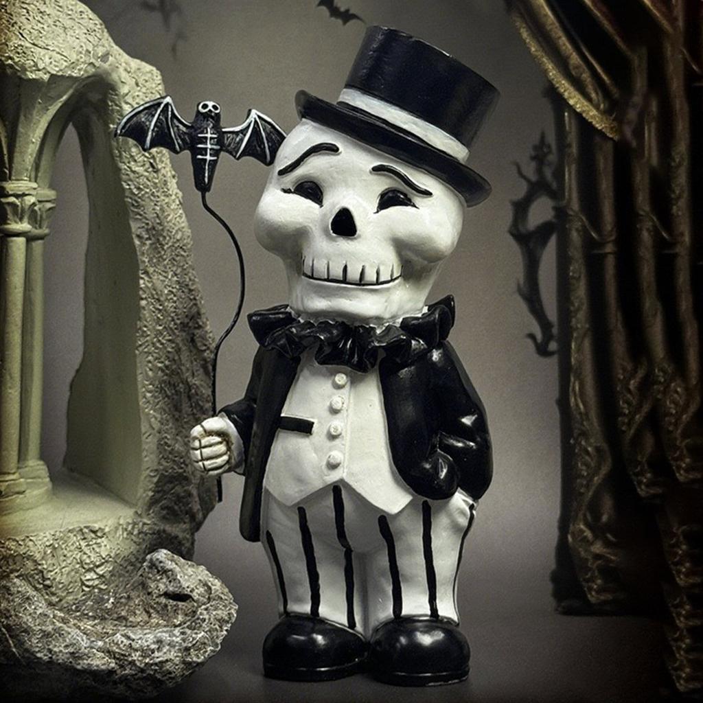 Halloween Skeleton Men And Women Statues  Resin Decorations Creative Gifts,Halloween Decorations, Halloween Gifts