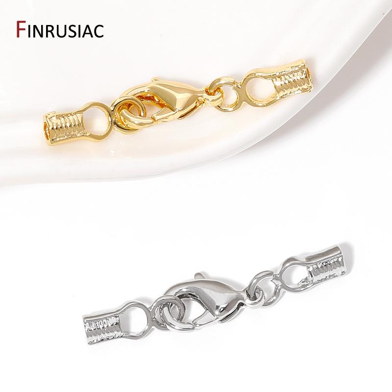 18K Gold Plated Brass Lobster Clasps Connector,Clasps For Jewelry,DIY Bracelet Jewelry Making Accessories