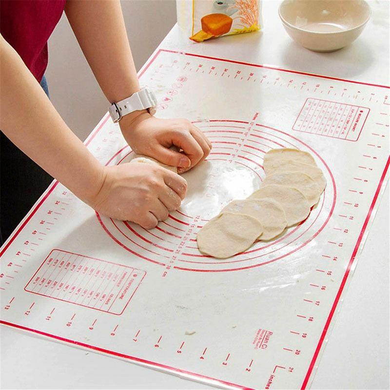 Buy 1PC Latest Silicone Fondant Rolling Mat Dough Mat Dough Pad