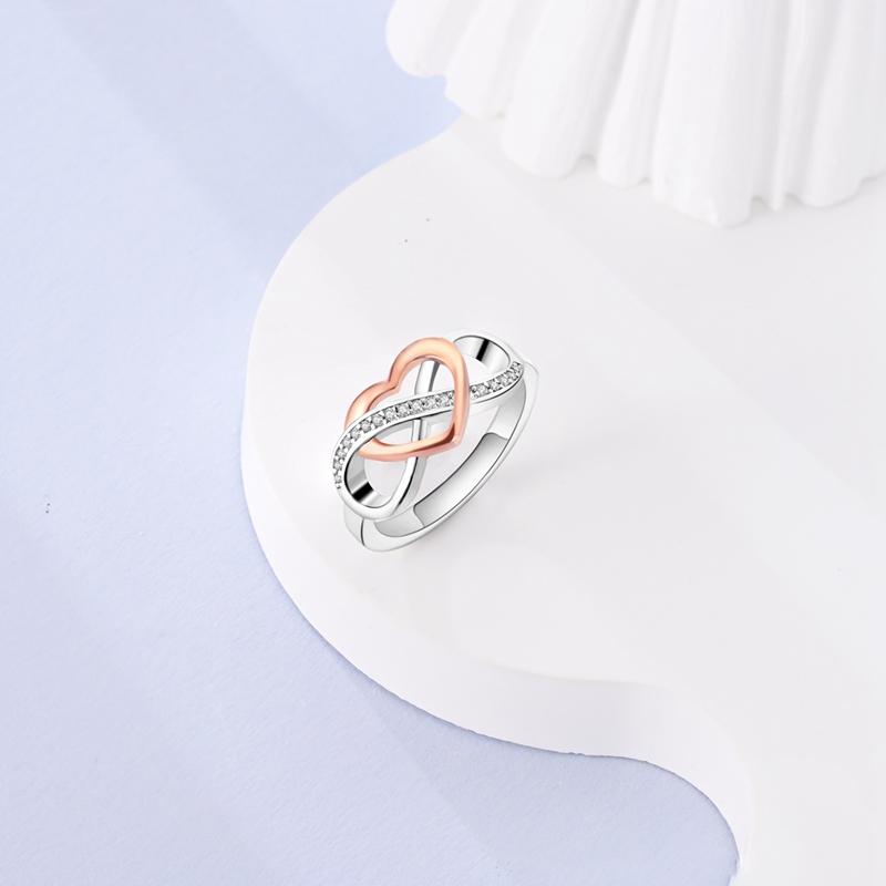 Sales 925 Silver Rings Infinite Love Star Moon For Women Original Silver 925 Wedding Ring Jewelry Gift