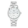 Montre - Q&Q - A484J201Y - Acier inoxydable argenté - Boîtier 44 mm - Étanche 5 ATM