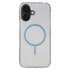 For iPhone 16 Case Compatible with MagSafe Clear Slim PC Phone Back Cover