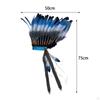 Chief Indian Hat Decoration Feather Headdress for Mardi Gras Cosplay Party Dance