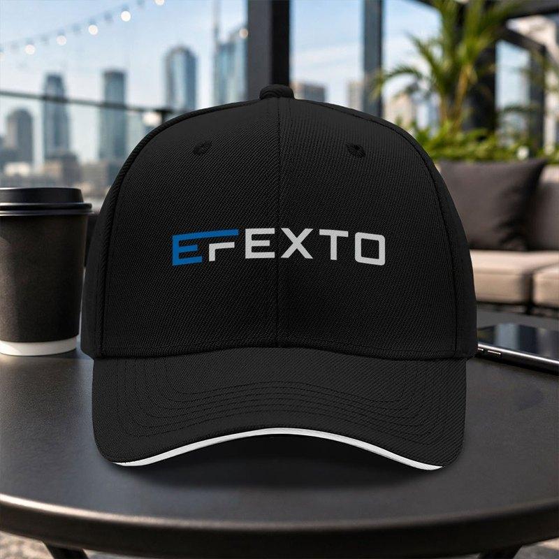 EFEXTO Sandwich Cap Unisex Adjustable Casual Baseball Cap for Travel Parties Daily Wear Multicolored