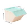 Desktop Storage Box Plastic  able Cute   Desk   with   Lid for Stationary Jewelry