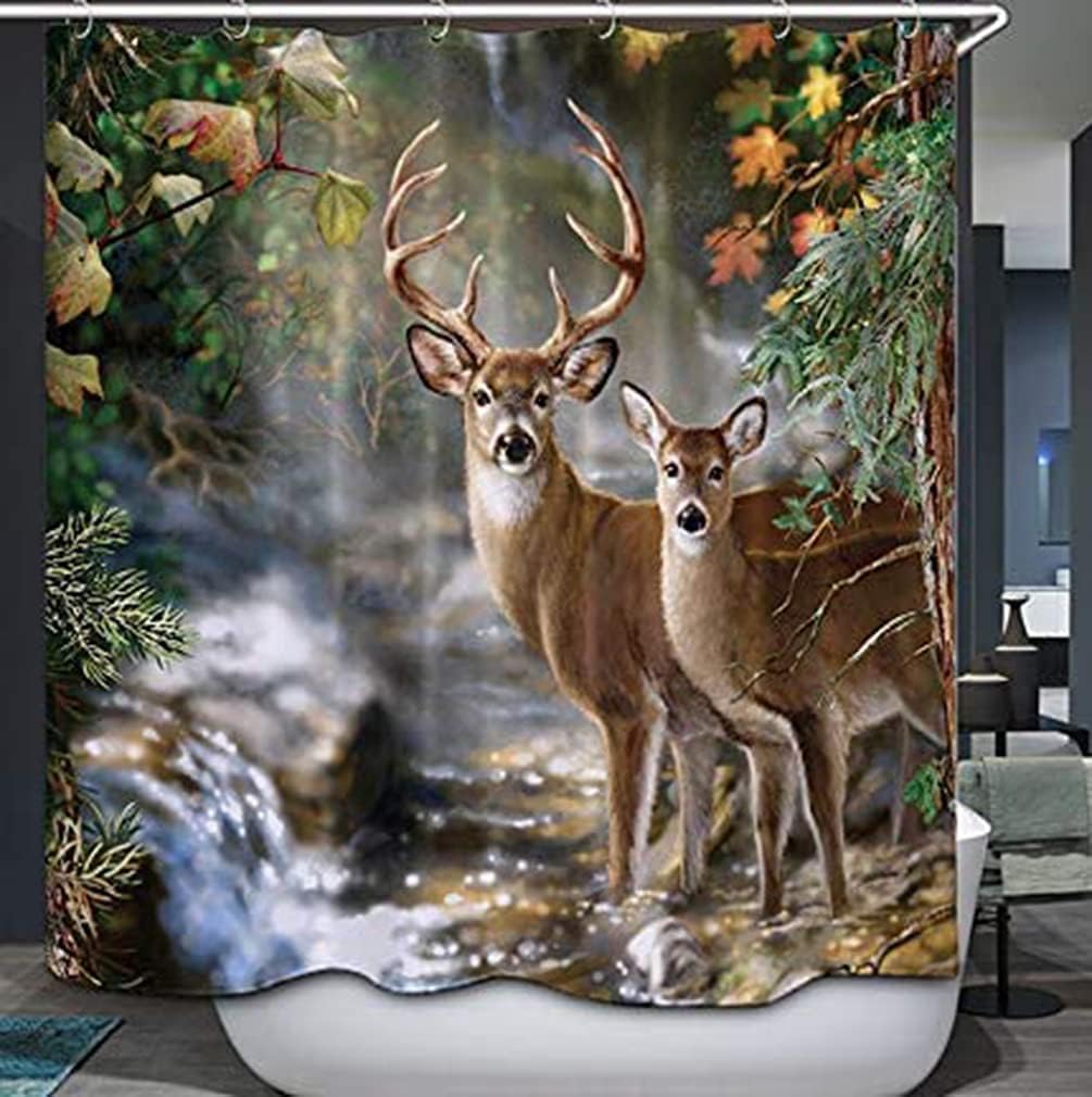 Crab Shower Curtain, 3D Crab, Waterproof Shower Curtain Custom Decorative Bath Curtain Modern Bathroom Accessories Shower