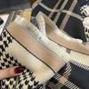 Exquisite Houndstooth Fashion Imitation Cashmere Scarf  Winter Versatile Decorative Warm Scarf Double Sided Large Shawl