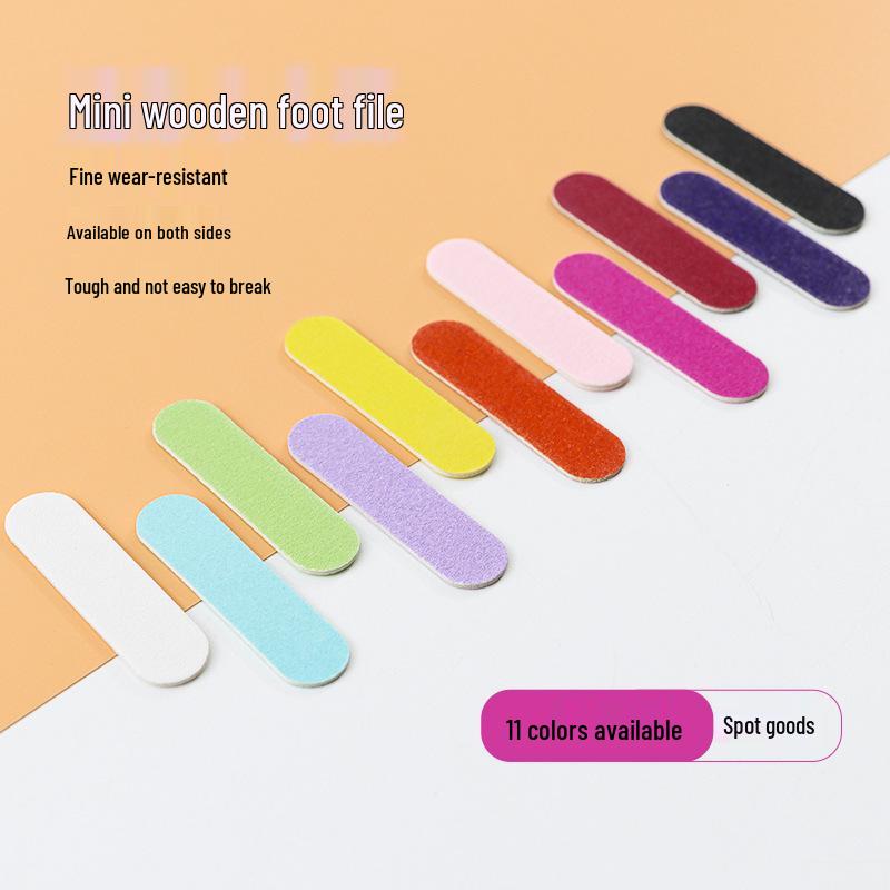 5cm Thin Wearable Nail File Strip – Wood Chip Design