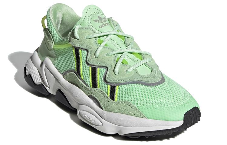 Kids' Sneakers adidas Ozweego Glow Green (Youth) Glow Green/Core Black/Solar Yellow