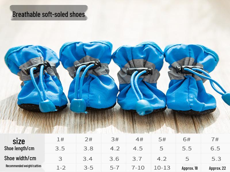 Breathable Small Dog Shoes – Non-Waterproof Paw Covers for Pomeranians & Bichons, Suitable for Spring & Winter