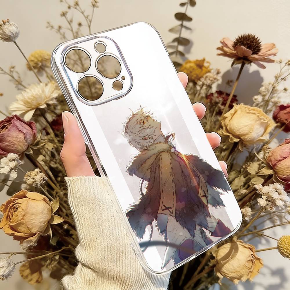 To Your Eternity Fushi Phone Case For iPhone 17 16 15 14 13 12 11 Mini Pro Max Plus Transparent Cover iPhone12