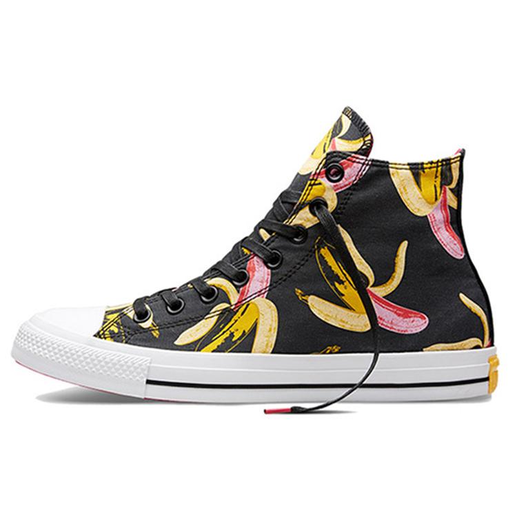 

CLOT x Converse Chuck Taylor All Star Andy Warhol Canvas Shoes Unisex Black Multicolor 153071C 44