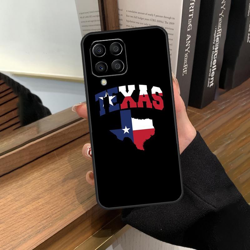 Texas Flag Case For Samsung Galaxy M56 M16 M36 M33 M53 M13 M12 M32 M52 M20 M15 M55 M31 M14 M35 M34 M54