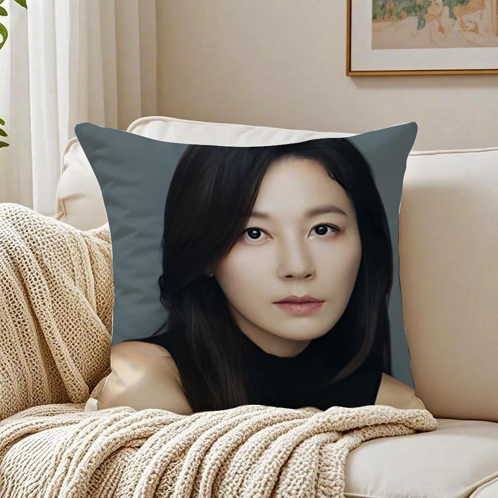 actor gentle KKim Haneul Cushion Cover Pillowcase Antidustmite living Room Sofa Decor Cushion Room