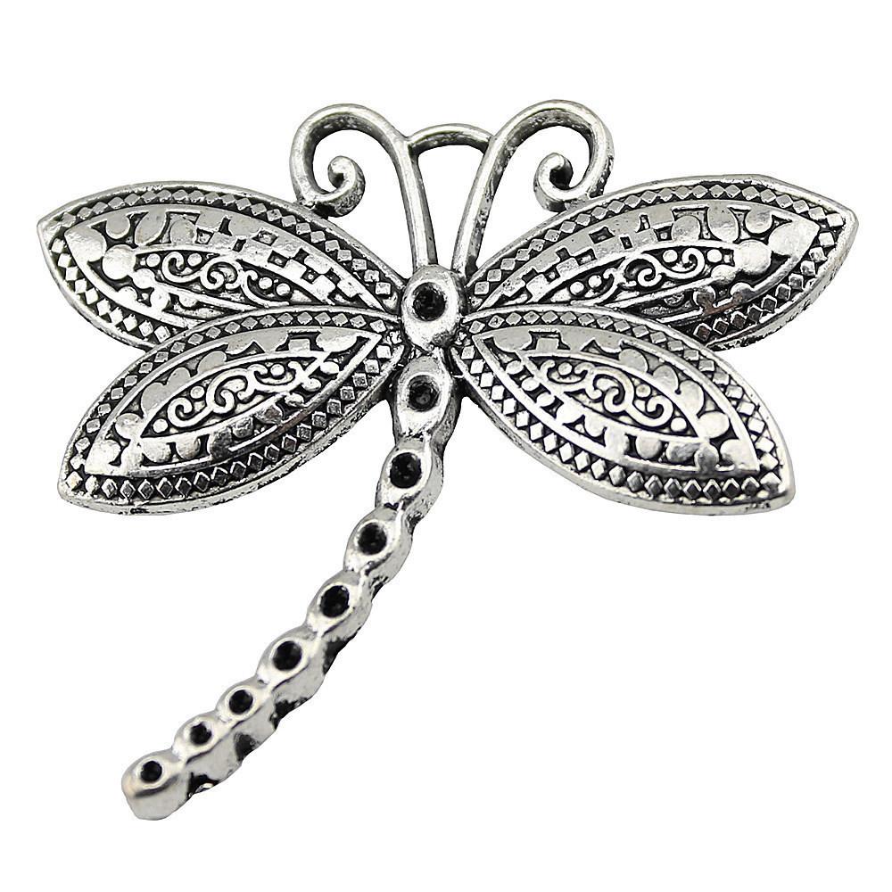 Dragonfly Charms Vintage Alloy Pendants For Insect Themed Handmade Jewelry Supplies