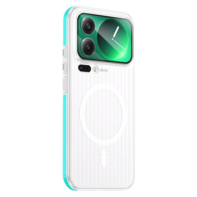 Pour Xiaomi Mi 17 Pro Max Coque Rigide PC Transparente Magnétique MagSafe Antidérapante Housse de Protection Arrière Pour Xiaomi Mi 17 17Pro Ultra