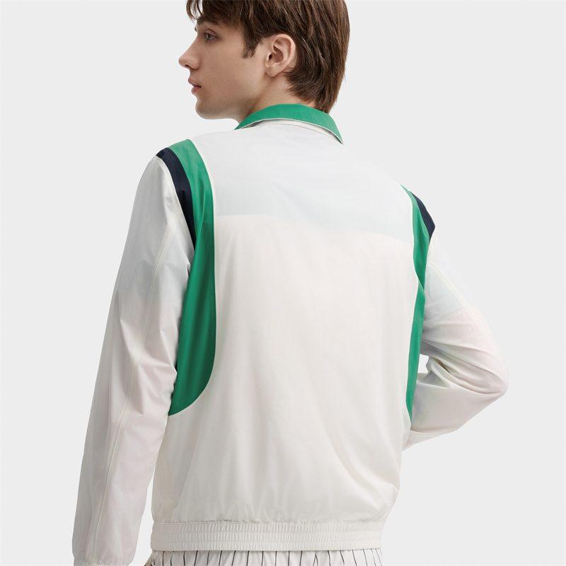 FILA Jackets Men's Cloud White Stand Collar Moderate Other F11M437702FWT