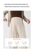 Spring-Summer 2026 Maternity Wide-Leg Pants - Comfortable, No Belly Tightening