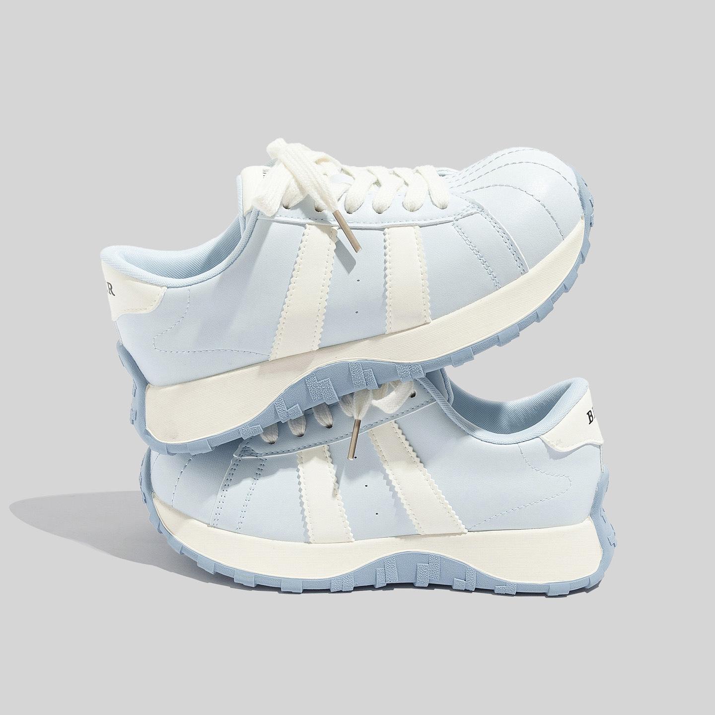 

New Style Platform Round-toe Fashionable Casual Sports Versatile Women s Shoes 40 синій