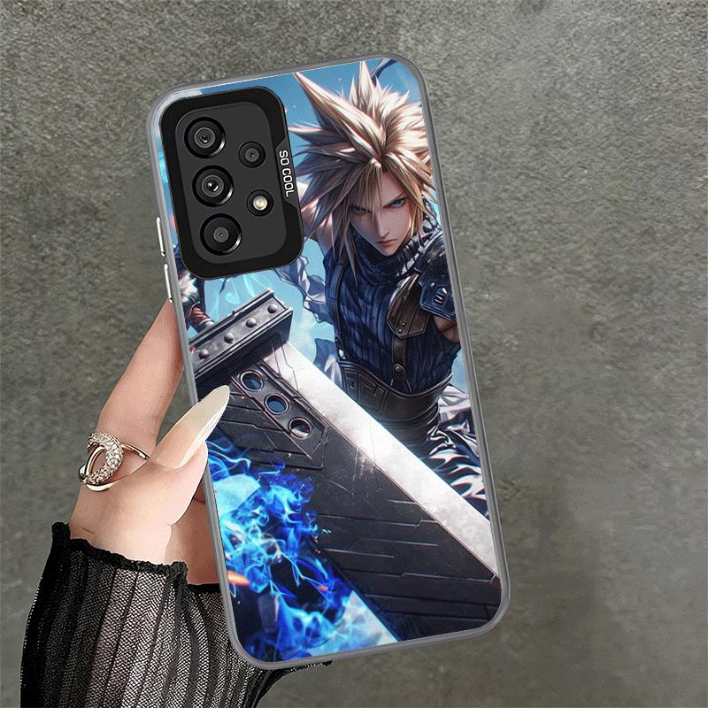 

F-Final F-Fantasy Anime Shockproof Phone Case for Samsung A17 A16 A15 A14 A37 A57 A36 A56 A26 A35 A55 A25 A34 A54 A24 A13 A23 A3 Samsung A07