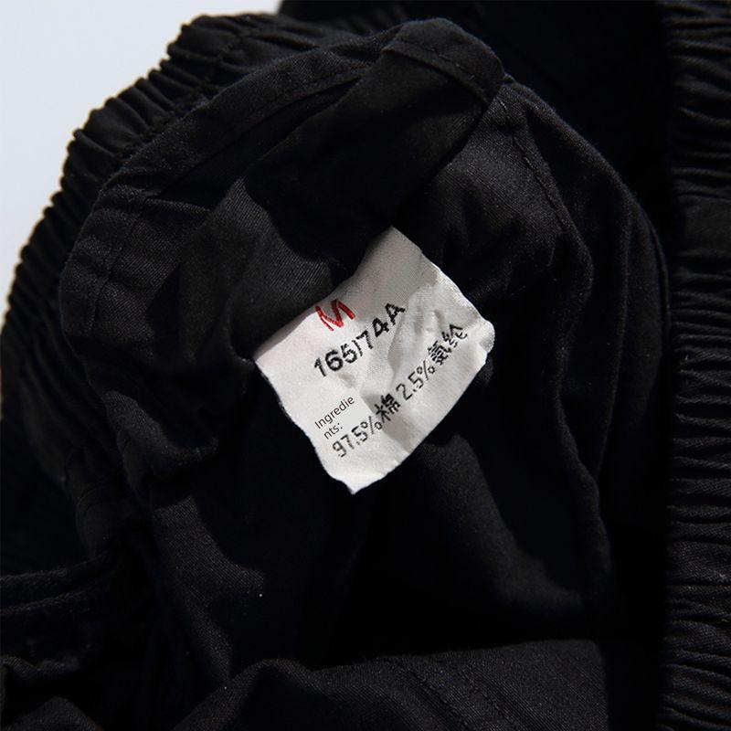Men's Autumn Japanese Retro Washed Pure Cotton Casual Straight-Leg Pants with Multiple Pockets, Loose Fit Cargo Pants for Export