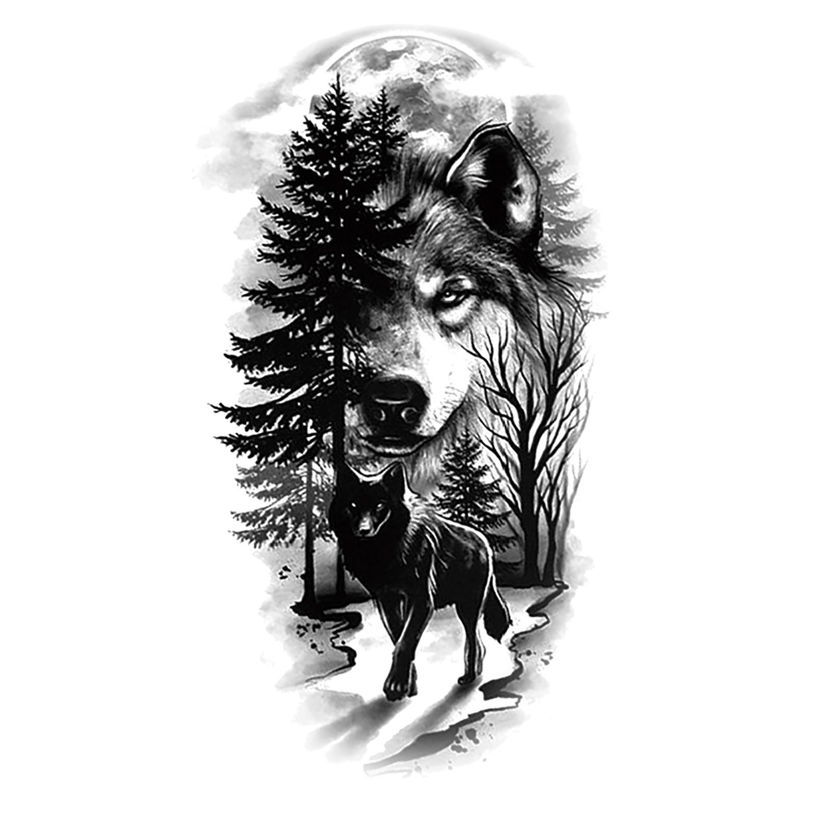 

Мужская и женская временная наклейка на руку, поддельная татуировка, горячая 3D водонепроницаемая