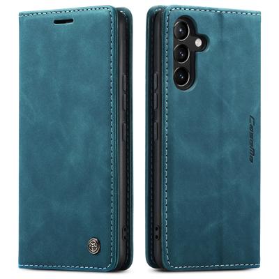 Matte Flip Retro Style Leather Phone Cover For Samsung Galaxy A54 A55 Wallet Card Slot Shockproof Phone Case For Samsung A56 A06