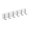 Wall Mounted Hook Rack Over Door Hanging Rack Multi Hook Organizer for Kitchen Bathroom Storage Space Saving Durable Design