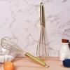Premium Handheld Eggs Beater Whisk Steel Wire Whip For Kitchen Baking Needs Features Dishwasher Safe Construction
