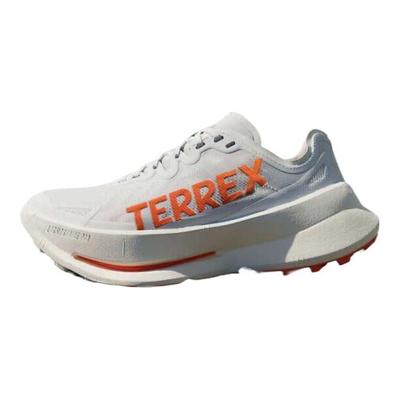 Zapatillas Terrex Agravic Speed Ultra Blanco Naranja Impacto Mujer Blanco Nube Gris Jaspeado IH3767