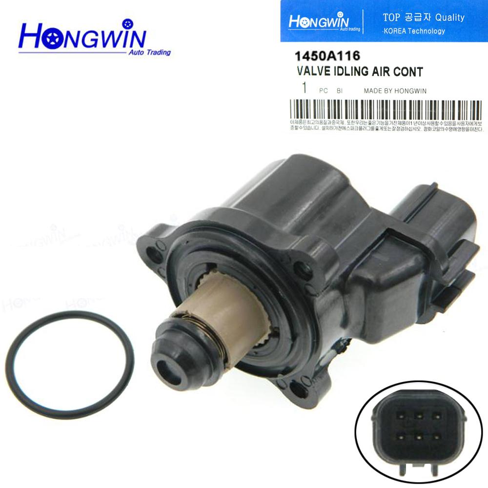 

For Mitsubishi Lancer Chrysler Dodge Eclipse New Air Control Valve IACV MD628174 MD613992 MD619857 1450A116 With Gasket O-Ring Valve