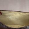 80s 90s Vintage Bostonian Size 9.5D B 27.0 27.5cm Semi Brogue Leather Shoes Dark Brown(USED)