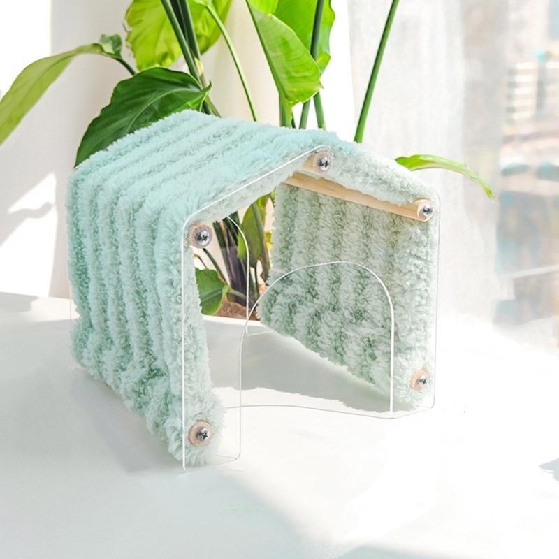 Hamster Rodents Hideaway Toy Gerbil Shelter Hideouts Pet Habitat Bed for Ferrets Hamster Toy Guinea Pigs Toy