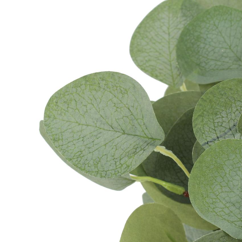 5/15pcs Fake Plants Eucalyptus Leaf Artificial Flowers Basket Vases Home Decor Wedding Bouquets Materials Christmas DIY Gift Box