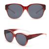 Fashion Large Frame Sunglasses Cover Over Myopia Prescription Glasses Portable Men Women Vintage Fishing Driving Eyewear