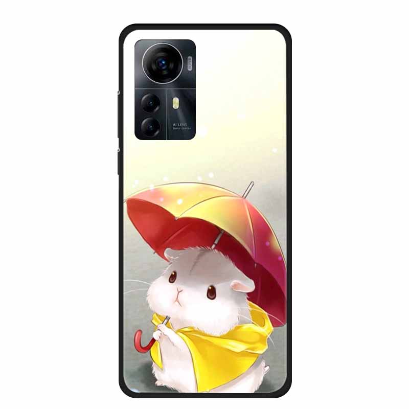 For ZTE Blade A72s 4G Case 2023 Fashion Cool Soft TPU Black Silicone Phone Cover for ZTE Optus X Max Back Cases Funda A 72s Etui