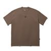 Li Ning Simple Versatile Solid Color Embroidered Casual T-Shirt Unisex Tops Clay-Brown AHSWD09-5