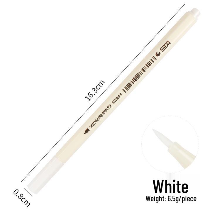 

Металлические и конфетные кисти Sta Color - Мягкие, Супер яркие для DIY альбомов, журналов и обычного письма