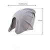 Travel Cotton Sleep Cap Comfortable Warm Sleep Pullover Pullover Design Windproof Nighttime Hat Women Men