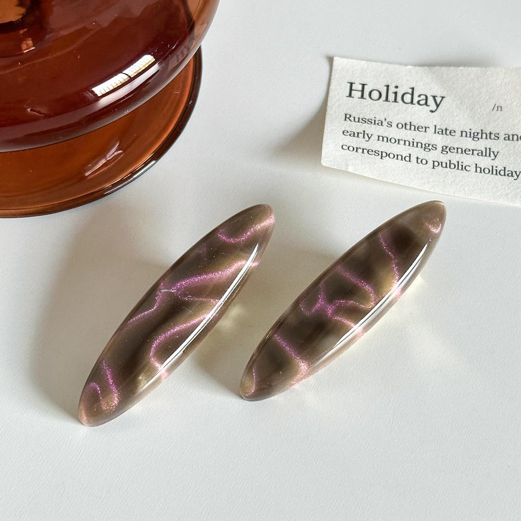 Minimalist Hair Elegant Clips Offering Vintage Style In Multiple Colors Geometric