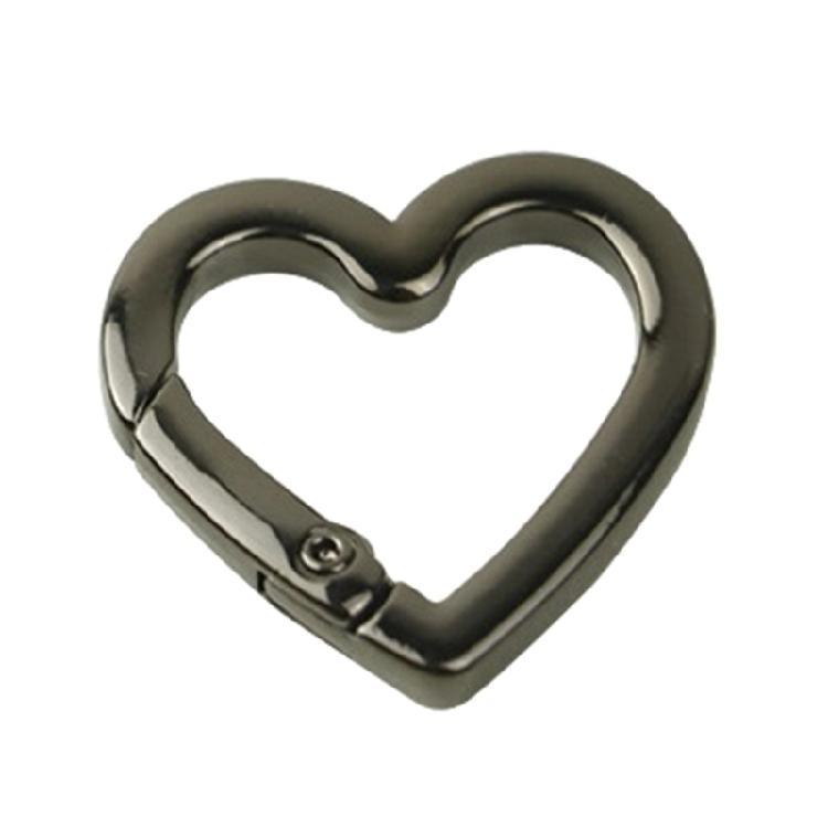 Karabiner Herzclip Verschluss Federkarabiner Schlüsselanhänger Schlüssel Organizer Clips