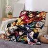 1pc Demon Slayer Anime Characters Throw Blanket, Home Decor, Couch Cover .B049
