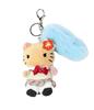 Cartoon JK Uniform Hello Kitty Gal Black Skin pink Leopard plush Doll Backpack Keychain Stuffed KT cat toys Pendant