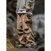 Wassup Outdoor Waterproof Functional Cargo Pants Unisex Wear Spring/Summer Loose All-Match Adjustable Leg Shaping Pants Sports